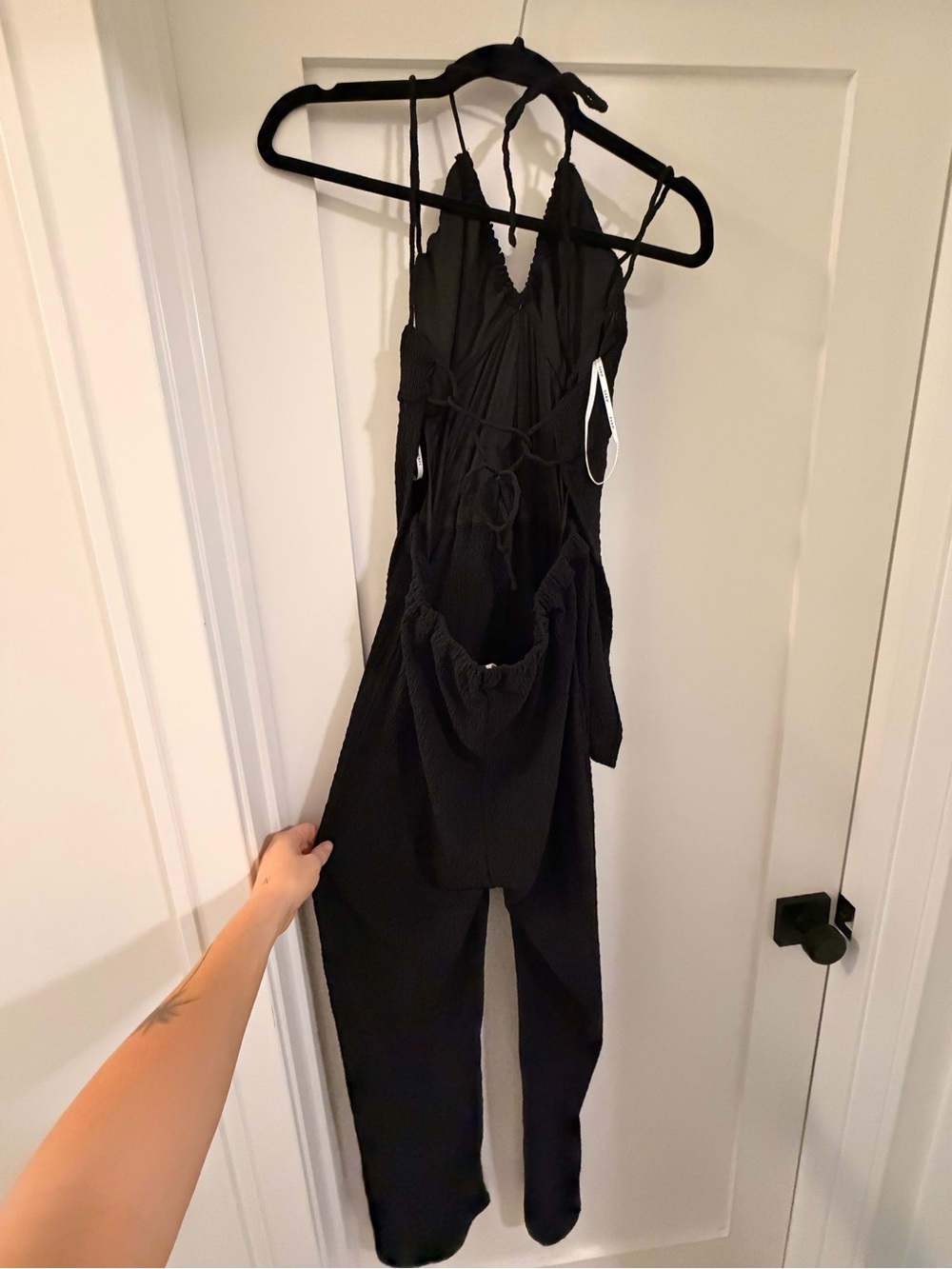 Sabo Skirt Black Strappy Jumpsuit